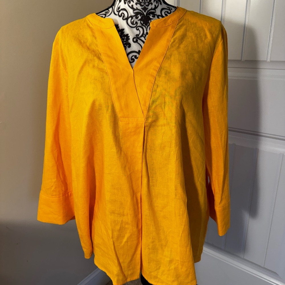 Liz Claiborne Bright Orange Women's Tunic NWT